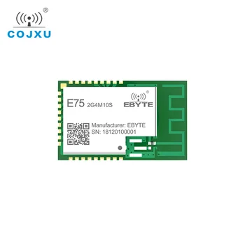 JN5169 Zigbee Kablosuz Modülü 2.4 GHz 10 mw verici alıcı SMD 10dBm PCB IPEX 2.4 GHz E75-2G4M10S rf Alıcı-verici Modülü