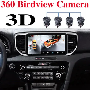 KIA Sportage için KX5 QL 2015~2021 Araba Multimedya GPS Radyo Navigasyon NAVI Oynatıcı CarPlay 360 Kuş Görünümü 3D