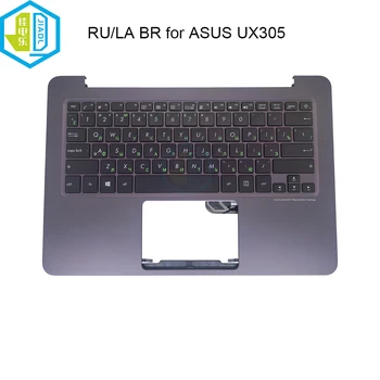 RU / UA Rus Brezilyalı klavye Topcase Palmrest ASUS UX305UA UX305LA UX305 Brezilya klavyeler C kabuk 90NB0AB1 R31RU0 R31BR0