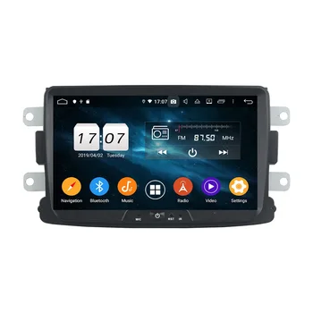 DSP IPS PX6 Android 10 4gb + 64gb araç DVD oynatıcı Oynatıcı renault duster Logan Stereo Radyo GPS WIFI Bluetooth 5.0 Kolay Bağlantı