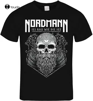 Nordmann T-Shirt (Arka Baskı İle) Tee Gömlek Özel Yetişkin Genç Unisex Dijital Baskı Tee Gömlek Moda Komik Yeni Xs-5Xl