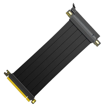 PCI-E Grafik Kartı Uzatma Kablosu PCI-E 16X ila 16X 180° USB4.0 Grafik Kartı Adaptör Kablosu Madencilik Kartı için