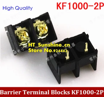 Ücretsiz Kargo Çit tipi terminal bloğu KF1000-2p terminal kablo, Konnektör konnektör aralığı 10mm konnektör