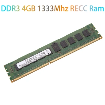 1 Adet Yeşil 240Pin DDR3 4 GB 1333 MHz RECC Ram PC3 10600 Bellek X79 X58 Anakart