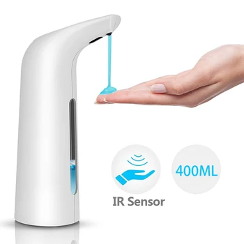 UOSU ÖMÜRLÜ Otomatik 400ML Elektrikli Sabunluk Sensörü İle Mutfak Ve Banyo için 400ML Sabunluk Sabunluk