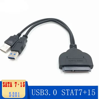 3.0 Adaptörü 6 Gbps USB USB SATA 3 Kablo Sata 2.5 İnç Dış SSD HDD Sabit Disk 22 Pin Sata Destek 