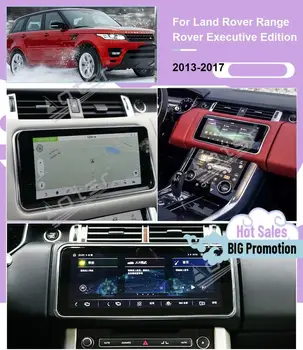 128G Carplay Stereo Android 10.0 Land Rover Range Rover İçin Executive Edition 2013 2014 2015 2016 2017 GPS Navi Radyo Kafa Ünitesi