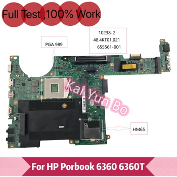 NOKOTION 655561-001 655561-501 HP Probook 6360T Laptop Anakart 48.4 KT 01.021 HM65 GMA HD DDR3 %100 % Tamamen Test Edilmiş