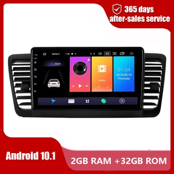 2G + 32G Android 11 araç DVD oynatıcı Oynatıcı GPS Navigasyon WİFİ Bluetooth FM Radyo Subaru Outback İçin 3 Legacy 4 2003-2009
