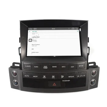 Lexus için LX570 2007-2015 Araba Radyo Android teyp Otomatik Video GPS Navigasyon ile Kablosuz Carplay Multimedya MP3 oyuncu