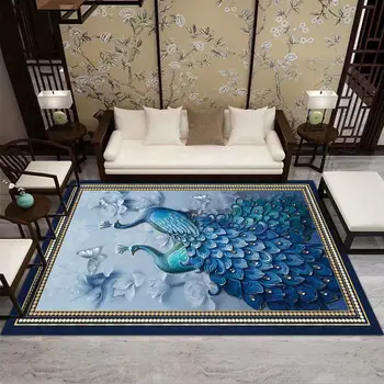 3D oturma odası halısı sehpalar mat ev dekorasyon yatak odası dekoru kilim geniş alan salonu lüks kaymaz Giriş paspas