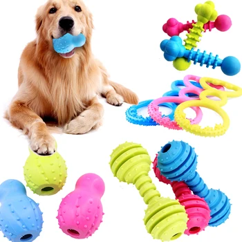1 ADET Pet Oyuncaklar Küçük Köpekler için Kauçuk Isırmaya Dayanıklı Köpek Oyuncak Diş Temizleme Çiğnemek Eğitim Oyuncaklar Pet Malzemeleri Yavru Köpekler Kediler
