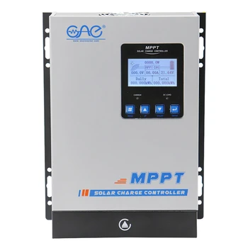 MPPT 100A 12/24/36 / 48VDC güneş enerjisi şarj cihazı Denetleyici MPPT60A İle lcd ekran BİR İNVERTÖR FOSHAN 2021