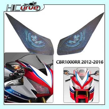 HONDA için CBR1000RR CBR 1000 RR CBR 1000RR 2012-2016 motosiklet 3D ön kaporta Far Guard Sticker kafa ışık koruma