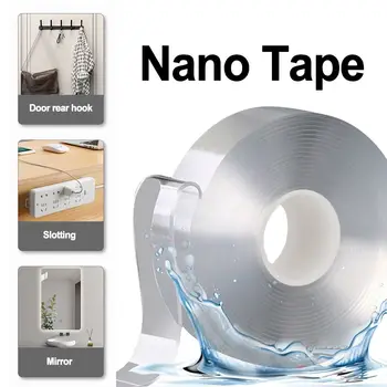 5M Akrilik Mildewproof Mutfak Su Geçirmez Banyo Aksesuarları Traceless Bant Dikişsiz Bant Nano Bant Sızdırmazlık Şeridi