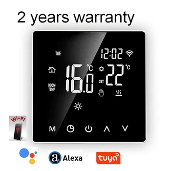 Alexa Akıllı Yaşam Kat Wifi sıcaklık kontrol cihazı Tuya Termostat