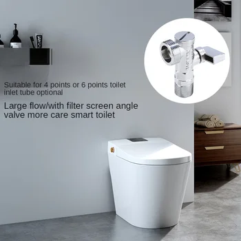 Filtre Ekran Paslanmaz Çelik Su Isıtıcı Dolum Vanalar Banyo Tuvalet Özel Açısı Vana Kalınlaştırmak Donanım Accessorie