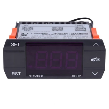 Sıcak STC - 3000 110 V-220 V 30A Basın dijital sıcaklık kontrol cihazı Termostat Sensörü Kontrol Aracı