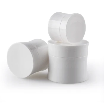 24 adet, 15g 30g 50g Taşınabilir Plastik Kozmetik Boş Kavanoz Pot Kutusu Bel kremi şişesi