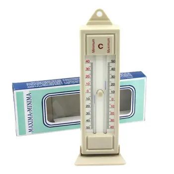 Maksimum ve Minimum Termometre Kapalı Açık Bahçe Sera Duvar Sıcaklık Monitörü - 40 İla 50 Derece Termometre