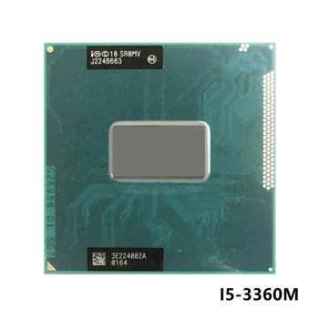 Intel Core i5 - 3360M i5 3360 M SR0MV 2.8 GHz Çift Çekirdekli Dört İplik CPU İşlemci 3 M 35 W Soket G2 / rPGA988B