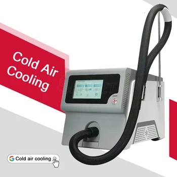 Lazer Tedavisi için Hava Soğutma Chiller Ağrı Serbest Bırakma Cihazı Soğutma Makinesi Hava Soğuk Chiller Salon Kullanımı