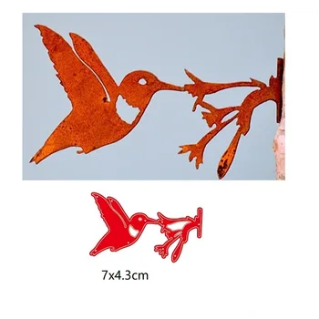 Kuş ve Kelebek Sınır Metal Kesme Kartı Yapmak için Kabartma Klasörleri Zanaat Kalıp Ölür Scrapbooking Ölür 