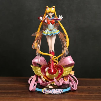 Sailor Moon S Tsukino Usagi Anime Heykeli Dekorasyon Koleksiyonu Heykelcik Modeli Oyuncak
