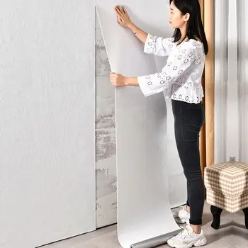 2.8 M Kalınlaşmış Duvar Sticker Nem geçirmez Kendinden Yapışkanlı 3D Duvar Kağıdı Ev Dekorasyon Yanmaz Sıcak Yatak Odası Oturma Odası dekor