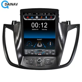 10.4 inç Araba Radyo Stereo Dikey ekran-ford kuga / escape 2013-2018 GPS Navigasyon DVD Multimedya Oynatıcı