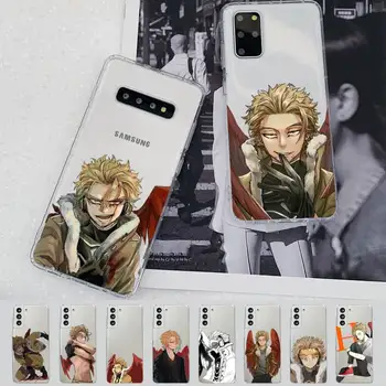 Şahinler Ceket Japonya Anime Telefon Kılıfı için Samsung S7 kenar S8 S9 S10 S10E S20 S21 S22 artı lite fe ultra 5G Şeffaf Kılıf