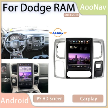GPS Navigasyon Android Dokunmatik Ekran Araba Radyo Dodge RAM 2013 2014 2015 2016 2017 2018 Multimedya Oynatıcı Kablosuz Carplay