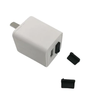 6 ADET USB Toz Fişi şarj portu Kauçuk Fiş Toz Geçirmez Kapak Silikon Anti-toz Fişi Dizüstü PC için USB Cep Telefonu Şarj Cihazı