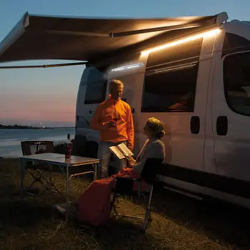 LED ışık / lamba süper parlak beyaz su geçirmez 12V tente karavan