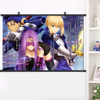YENİ Anime Oyunu Kader / kalmak gece Binici Medusa Cosplay HD Duvar Kaydırma Boyama Baskı Kızlar Persona Posteri Ev duvar süsü Hediyeler