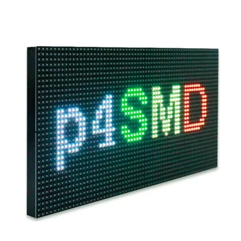 Kapalı HD P4 RGB tam renkli 320x160mm SMD2121 1/20 tarama LED ekran paneli toplantı odası / yemek odası vb