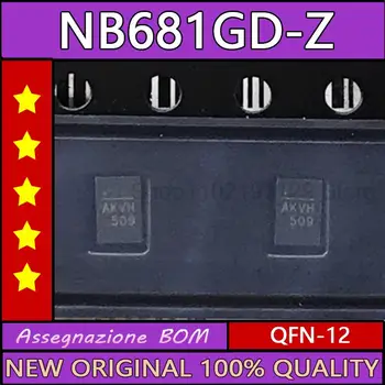 5 ADET NB681 NB681G NB681GD NB681GD-Z QFN-12 Yeni orijinal ıc çip