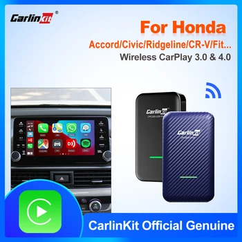 CarlinKit 3.0 Kablosuz CarPlay Adaptörü Mini CarPlay Dongle Honda CR-V Civic Accord Odyssey HR-V Pasaport Netlik Pilot Fit