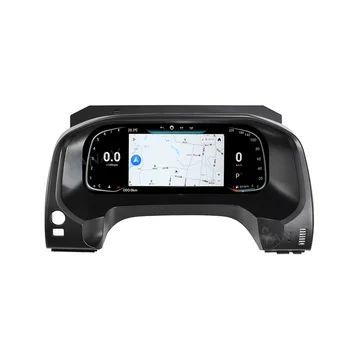 Android Pano Paneli Toyota Land Cruiser Prado 2010-2020 İçin Araba Radyo gösterge paneli GPS Navigasyon Multimedya Oynatıcı
