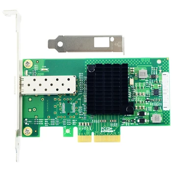 I350AM2 Çip PCI-Ex4 Gigabit Tek Bağlantı Noktalı Fiber Optik Ağ Kartı Destekler Tek Modlu/Çok Modlu I350-1SFP / F1