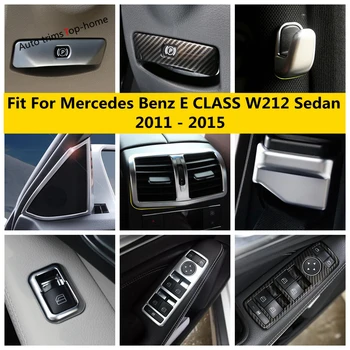 Mercedes Benz E sınıfı için W212 Sedan 2011-2015 için Bir Ayağı Hoparlör B Kanca Pencere Asansör AC Hava Kapak Trim Araba İç Aksesuarları