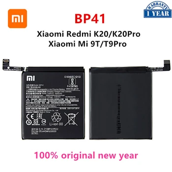 Xiao mi 100 % Orijinal BP41 4000mAh Pil İçin Xiaomi mi kırmızı mi K20 K20 Pro / Xiao mi mi 9T T9 Pro BP41 Telefonu Yedek Piller