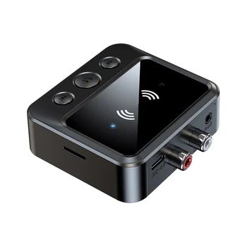 Yeni Alıcı Bluetooth uyumlu 5.1 Dijital Çıkış Desteği TF Kart MP3 Oyun NFC LED dijital ekran Dropship