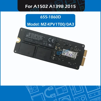 Orijinal Katı Hal Sürücü PCIe SSD MZ-KPV1T00/0A3 1 TB SSUBX 655-1860D Macbook Pro Hava Retina İçin A1466 A1502 A1398 2015