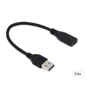 USB3. 1 Tip-C Dişi USB3. 0 Erkek Adaptör Kablosu Tek Taraflı 10Gbps Gen2 Dönüştürücü Macbook Oculus Görev Bağlantı pc bilgisayar