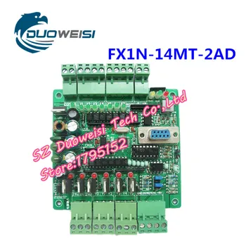 PLC endüstriyel kontrol panelleri analog FX1N-14MT-2AD-RS485 kademe motoru kontrolörü PLC FX1N 14MT 2AD RS485