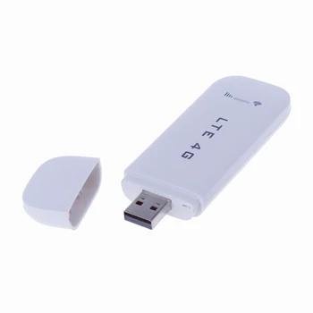 5 ADET 4G LTE USB Modem Adaptörü Kablosuz USB Ağ Kartı Evrensel Kablosuz Modem Beyaz 4g WIFI yönlendirici