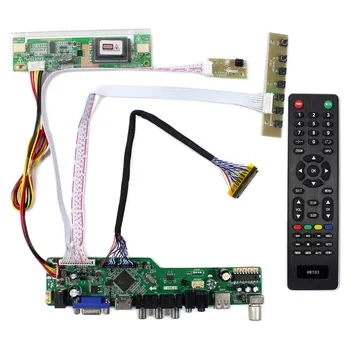 HD MI VGA AV USB RF LCD Denetleyici Kurulu N184H4-L04 LTN184HT01-A01 LTN184HT01-F01 1920x1080 2 CCFL invertör panosu N184H4-L01