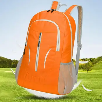 Seyahat sırt çantası Kullanışlı Kompakt Büyük Kapasiteli Katlanır Örgü Sapanlar Sırt Çantası Açık Spor Sırt Çantası Kamp Sırt Çantası