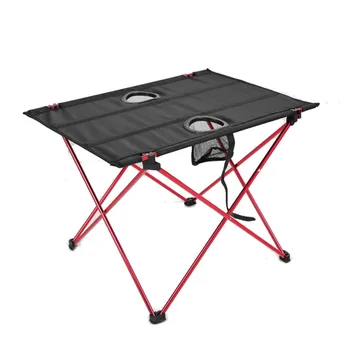 Tüm Alüminyum Alaşım Katlanır Masa ve Sandalyeler Açık Piknik Masa Seti Ultra hafif Rahat Barbekü kamp masası Taşınabilir